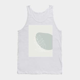 Leaf illustration Tank Top